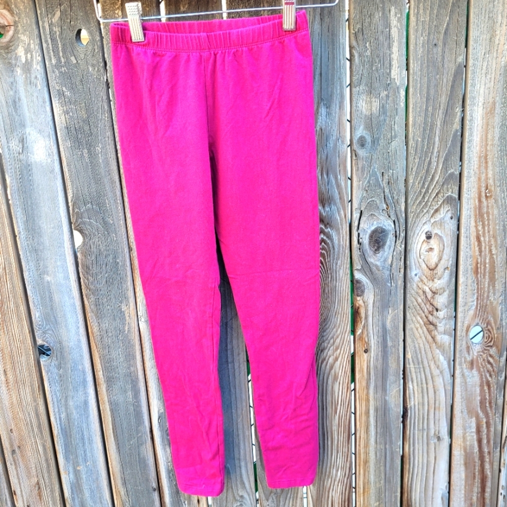 Arizona Jean Company Kids Girl Leggings Magenta Size M